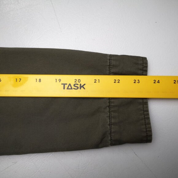 Tommy Hilfiger Ladies Size XS Army Green Zipper & Snap Closure Casual Jacket - Picture 14 of 15